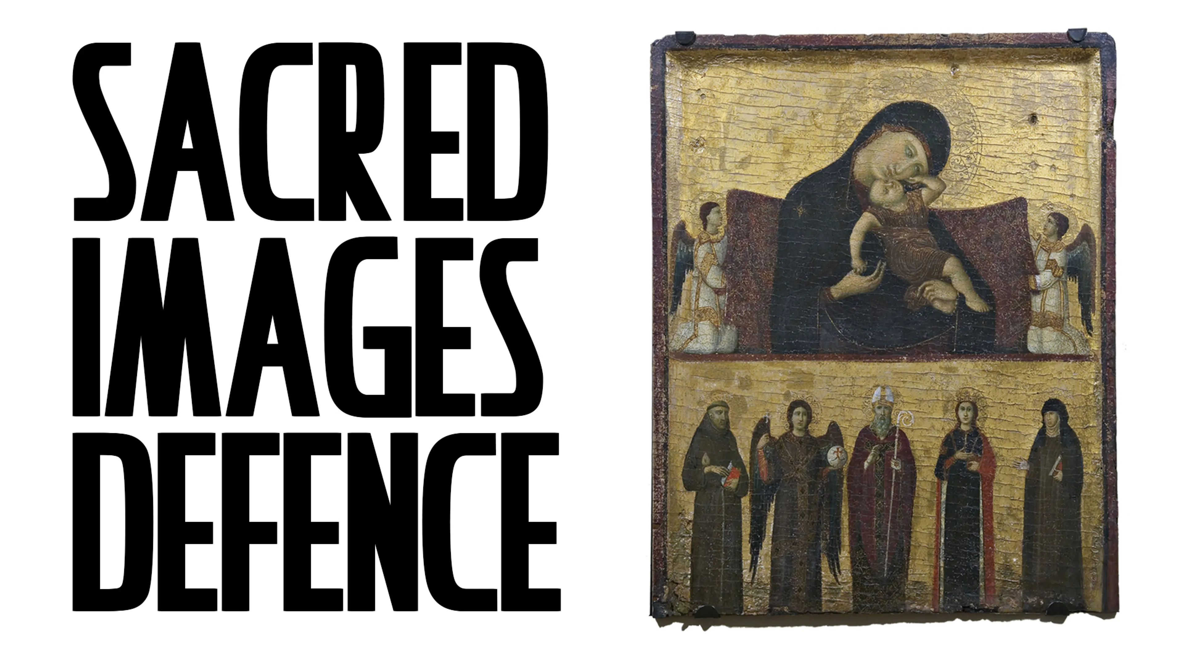 Sacred Images Defence poster